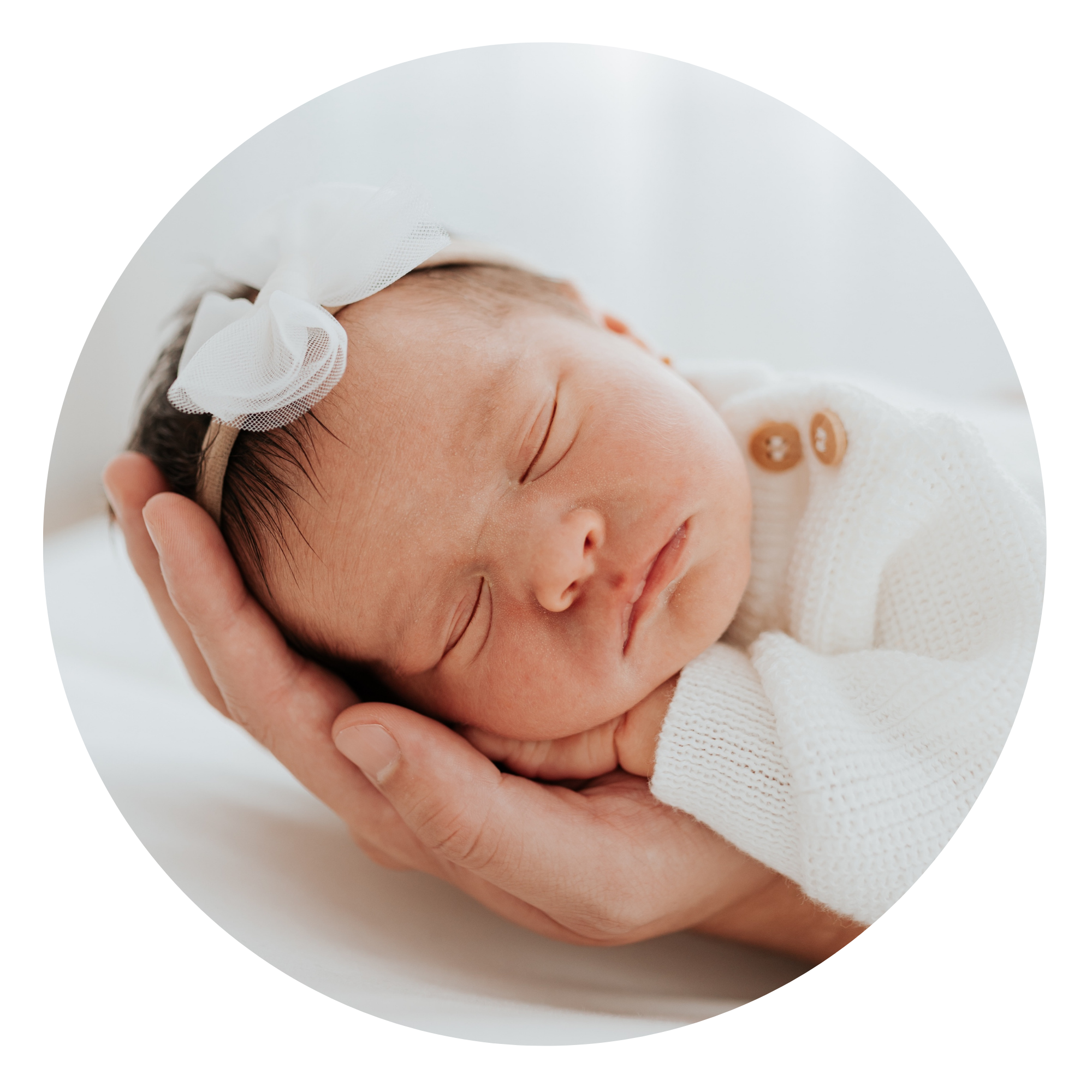 Faixinhas para bebe recem nascida